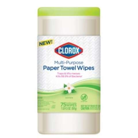 Clorox Jasmine Scent Disinfecting Wipes 75 ct, Pack of 6