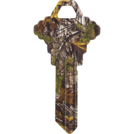 Hillman RealTree Green House/Office Universal Key Blank Single, Pack of 6