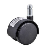 Projex 2 in. D Swivel Plastic Twin Caster 75 lb 1 pk