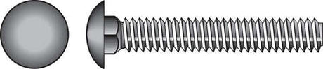 HILLMAN 3/8 in. X 6 in. L Hot Dipped Galvanized Steel Carriage Bolt 50 pk