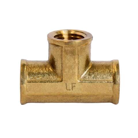 ATC 1/4 in. FPT X 1/4 in. D FPT Brass Tee, Pack of 5