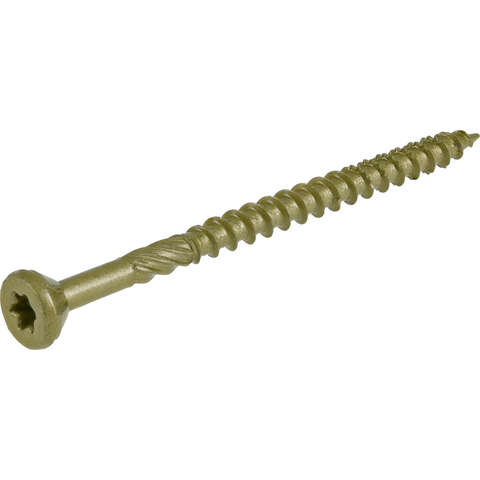 Hillman Power Pro No. 10 X 3 in. L Star Flat Head Deck Screws 1 lb