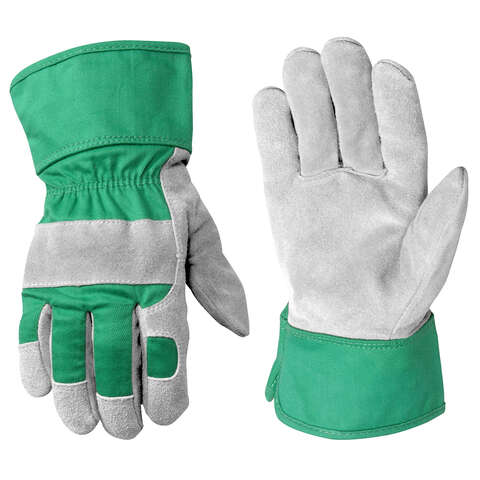 Ace Child's Indoor/Outdoor Gloves Green Youth 1 pair, Pack of 6