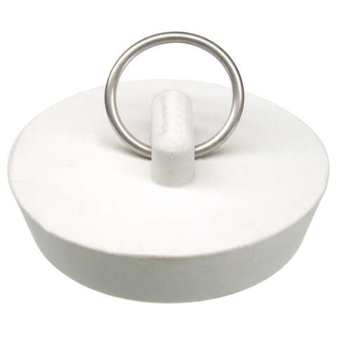 Ace 1-3/4 in. White Rubber Sink and Tub Stopper, Pack of 6