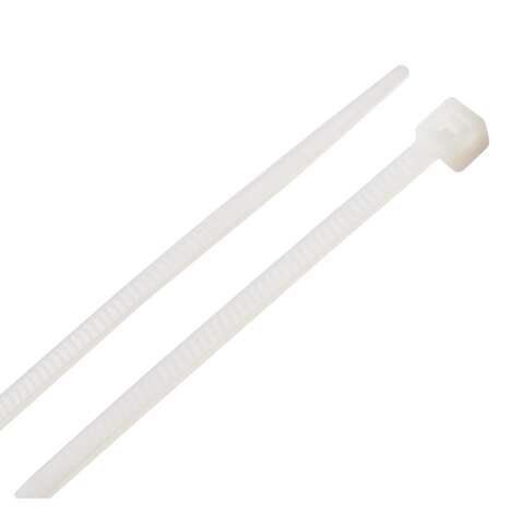 Home Plus 5.7 in. L White Cable Tie 100 pk