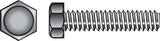 HILLMAN 1/4 in. D X 2-1/2 in. L Zinc Plated Steel Hex Tap Bolt 100 pk