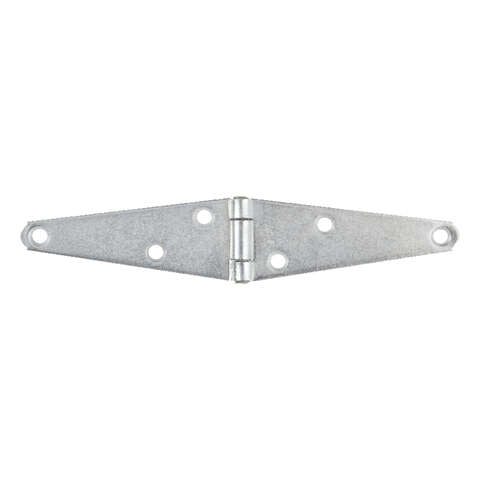 Ace 4 in. L Zinc-Plated Heavy Duty Strap Hinge 1 pk, Pack of 10