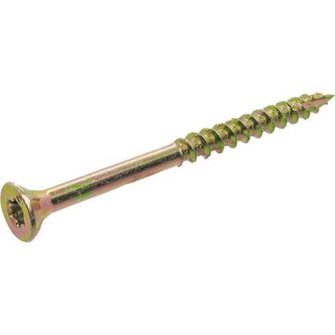 Grip-Rite No. 9 wire X 3 in. L Star Flat Head Coarse Construction Screws