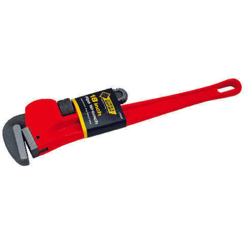 Steel Grip Pipe Wrench 18 in. L 1 pc