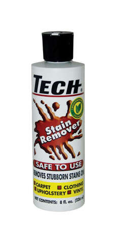 Tech No Scent Stain Remover 8 oz Liquid, Pack of 12