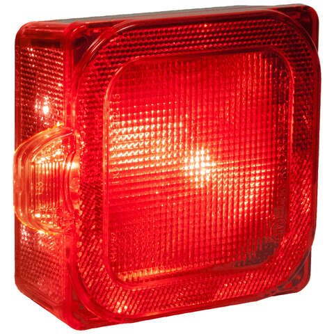 Peterson Red Square License/Stop/Tail LED Light