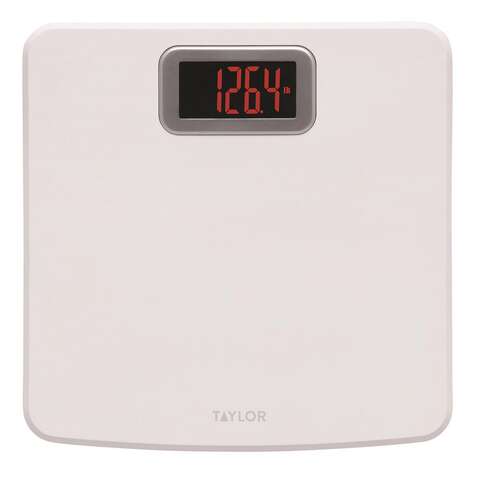 Taylor 400 lb Digital Bathroom Scale White