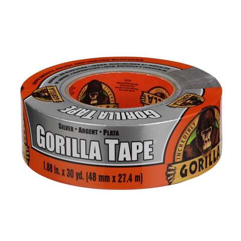 Gorilla 1.88 in. W X 30 yd L Silver Duct Tape