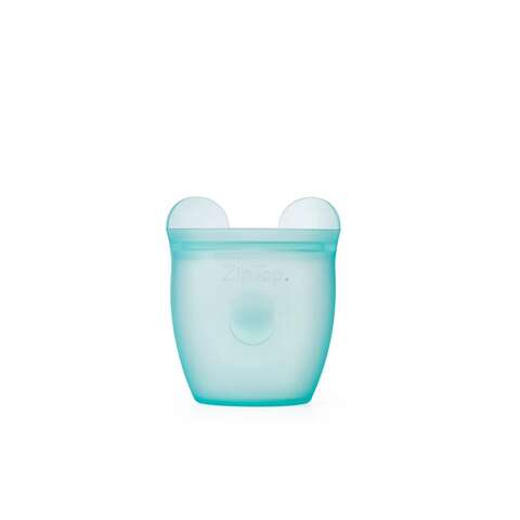 Zip Top 4 oz Teal Storage Cup 1 pk, Pack of 6