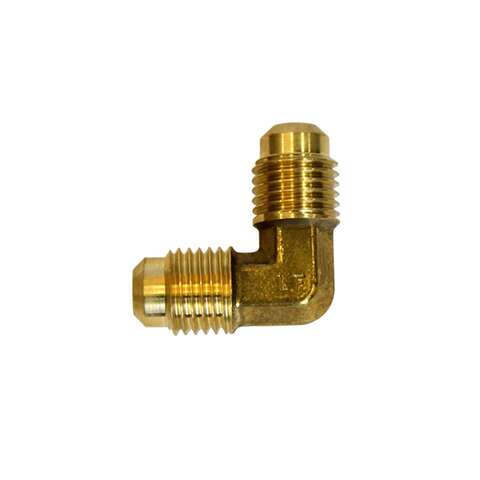 ATC 1/4 in. Flare X 1/4 in. D Flare Brass 90 Degree Elbow, Pack of 5