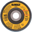 DeWalt 4-1/2 in. D X 5/8-11 in. Zirconia Type 29 Flap Disc 80 Grit 1 pc