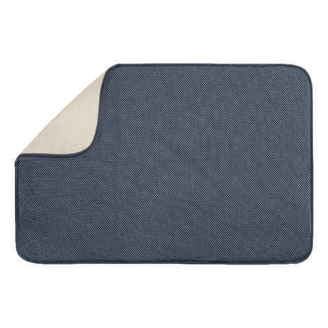 iDesign IDry 24 in. L X 18 in. W X 0.5 in. H Microfiber Drying Mat