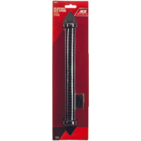 Ace 14 in. D X 1.65 in. L Black Steel Gate Spring