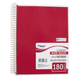 Mead 8 in. W X 10-1/2 in. L Wide Ruled Spiral Assorted Notebook, Pack of 12