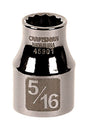 Craftsman 5/16 in. X 3/8 in. drive SAE 12 Point Standard Socket 1 pc