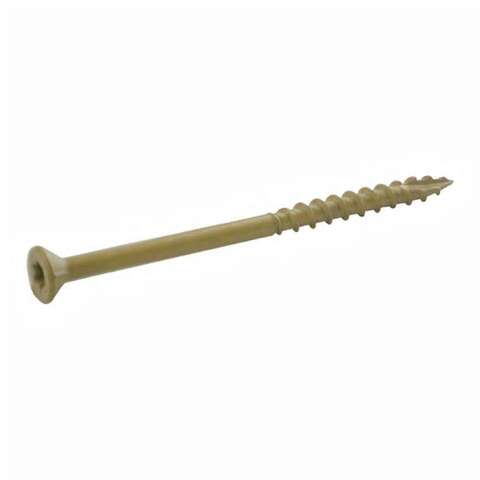 Grip-Rite PrimeGuard Plus 2-1/2 in. L Tan Star Bugle Head Deck Screws 1 lb 87 pk