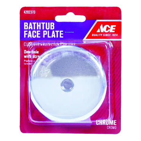 Ace Face Plate 3-3/16 in. Metal 2 pc