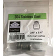 Smith-Cooper 3/8 in. FPT X 1/4 in. D FPT Stainless Steel Reducing Coupling