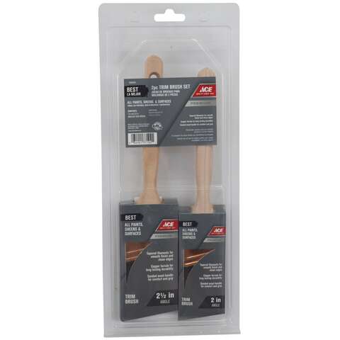 Ace Best Angle Paint Brush Set, Pack of 6