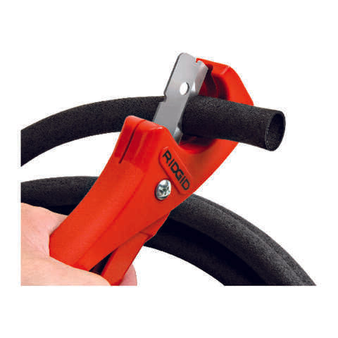 RIDGID 1-5/8 in. Plastic Pipe and Hose Cutter Red