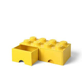 LEGO Storage Brick Drawer Yellow 3 pc, Pack of 3