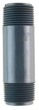 B&K Schedule 80 1 in. MIP X 1 in. D MIP PVC 4 in. Nipple 1 pk