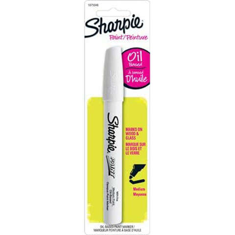 Sharpie White Medium Tip Paint Marker 1 pk, Pack of 6