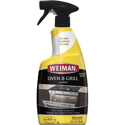 Weiman No Scent Oven And Grill Cleaner 24 oz Liquid, Pack of 6