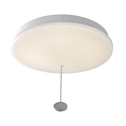 ETI 3.68 in. H X 10 in. W X 10 in. L White Ceiling Light