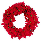 Celebrations Red Poinsettia Hanging Decor 24 in.