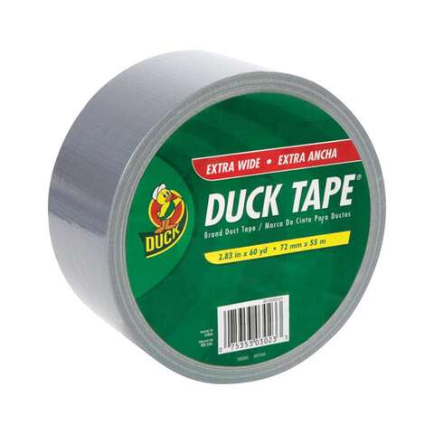 Duck 2.83 in. W X 60 yd L Gray Duct Tape, Pack of 6