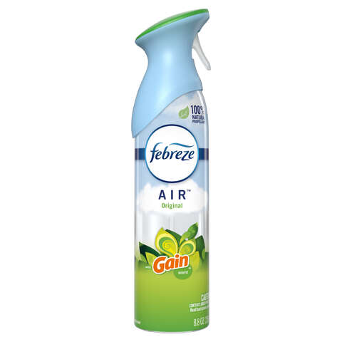 Febreze Air Gain Scent Air Freshener 8.8 oz Aerosol, Pack of 6