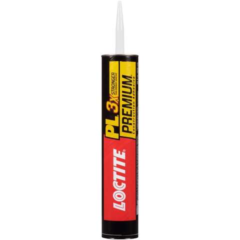 Loctite PL Premium Polyurethane Construction Adhesive 28 oz, Pack of 12