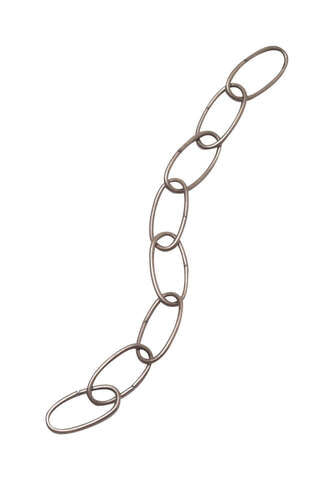 Panacea Brass Steel 36 in. H Sturdy Extender Chain 1 pk