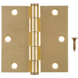 Ace 3-1/2 in. L Satin Brass Residential Door Hinge 1 pk