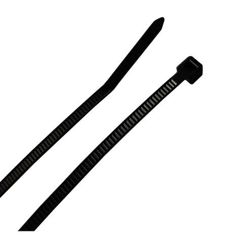 Steel Grip 4 in. L Black Cable Tie 100 pk