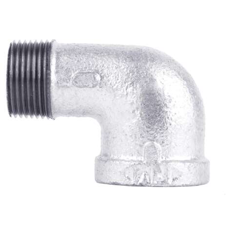 STZ Industries 1-1/4 in. FIP each X 1-1/4 in. D MIP Galvanized Malleable Iron 90 Degree Street Elbow