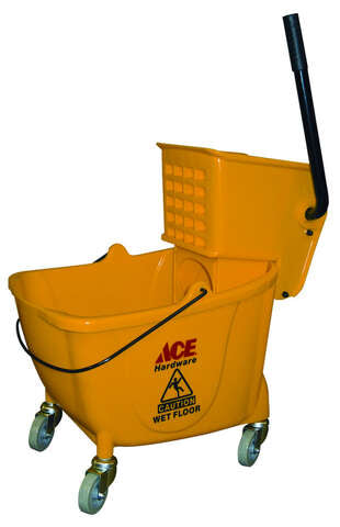 Ace 35 qt Wringer Bucket Yellow