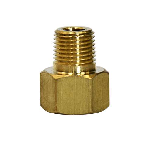 ATC 5/16 in. Flare X 1/8 in. D MPT Brass Inverted Flare Adapter, Pack of 5