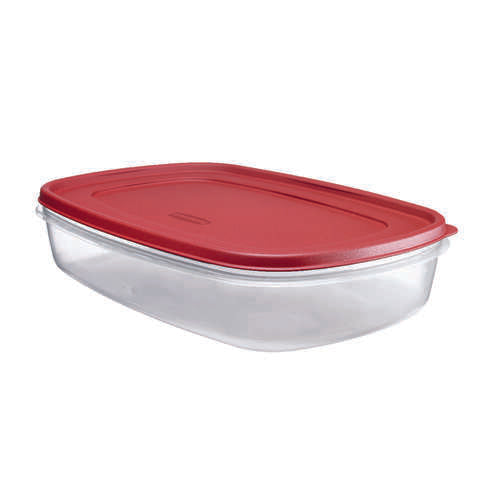 Rubbermaid EasyFindLids 1.5 gal Clear Food Storage Container 1 pk, Pack of 2