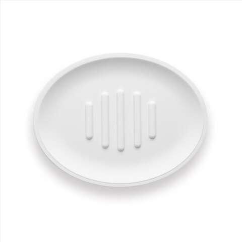 Sttelli Belize White Plastic Soap Dish