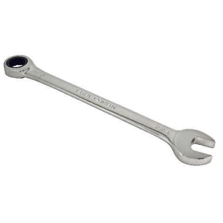 Craftsman 11/16 in. X 11/16 in. 12 Point SAE Combo Ratcheting Wrench 8.7 in. L 1 pc