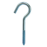 Hampton Small Zinc-Plated Silver Steel 4.0625 in. L Ceiling Hook 60 lb 1 pk, Pack of 20