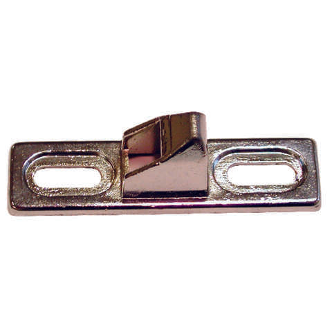 Barton Kramer Chrome Silver Cast Metal Latch Keeper 1 pk