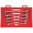 Craftsman 6 Point Metric Flare Nut Wrench Set 5 pc